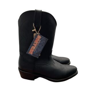 NWT Durango Men's oil resistant Classic Black Western Boots size 12D style TR760